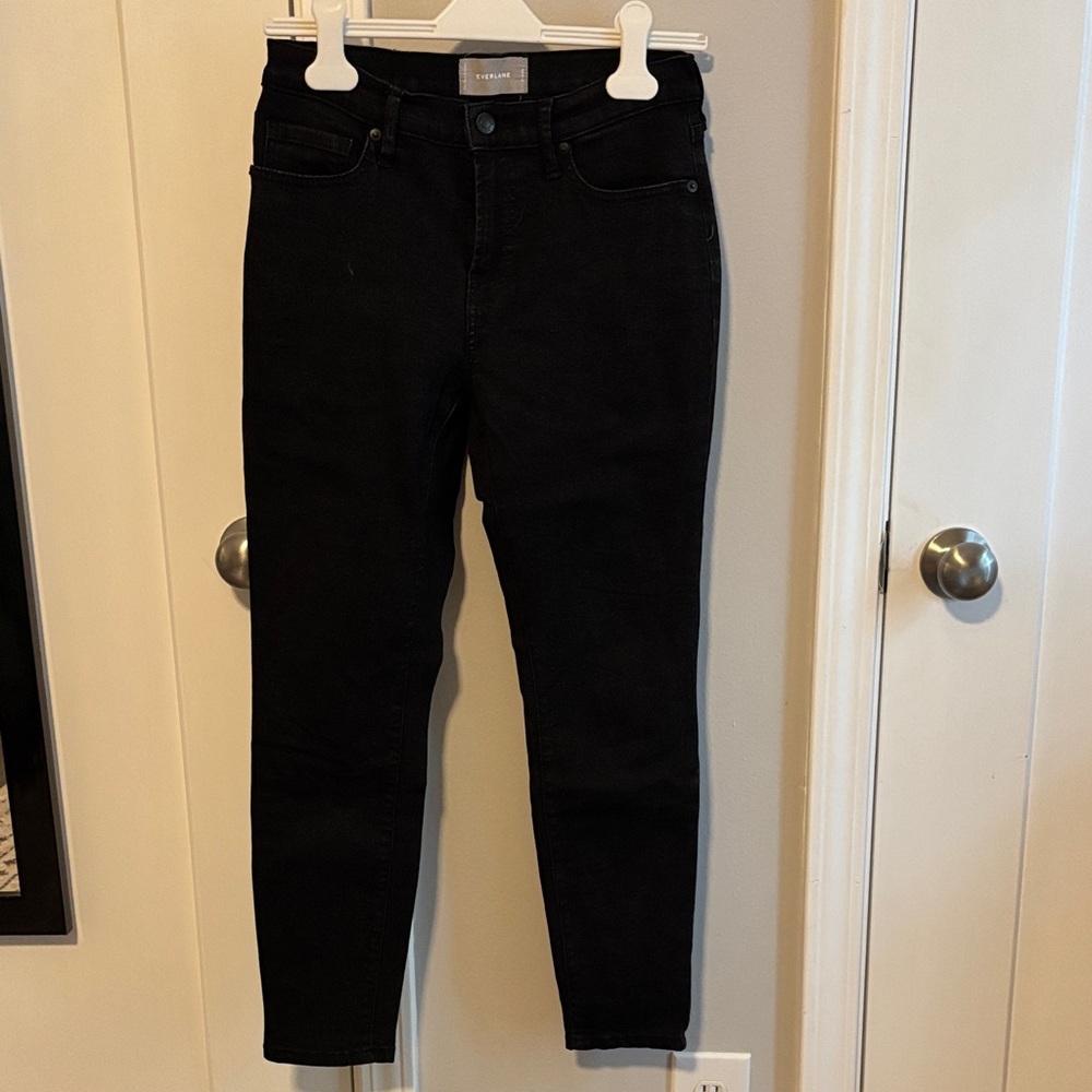Everlane Women's Classic Black Skinny Jeans